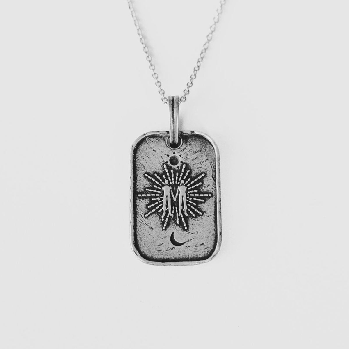Colgante Soul de plata 925 BOASI con cadena